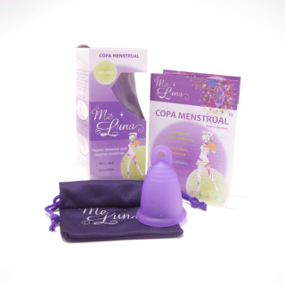 Caja incluye:
1 - Copa Menstrual Meluna Talla S
1- Manual de uso
1- Bolsa de algodón