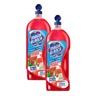 Desinfectante delicia floral Magia Blanca 900ml  2 pack