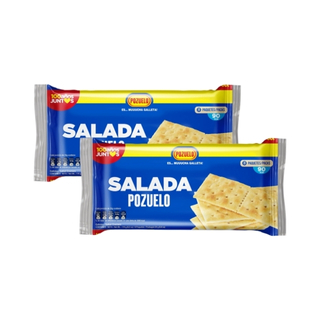 Galleta salada Pozuelo 8 und 170 gramos 2 pack