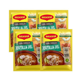 Sopa tortilla Maggi 60 gramos 4 pack