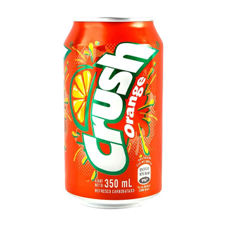 Orange Crush Lata 350 ml.