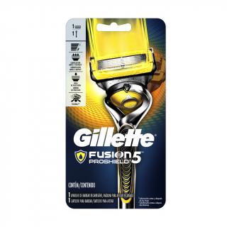 Máquina Para Afeitar Recargable Gillette Fusion5 Proshield + 1 Repuesto 
