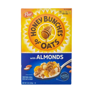 Cereal Honey Bunches of Oats almonds  340g