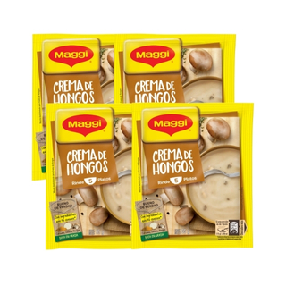 Crema Hongos Maggi 65 Gramos 4 Pack.