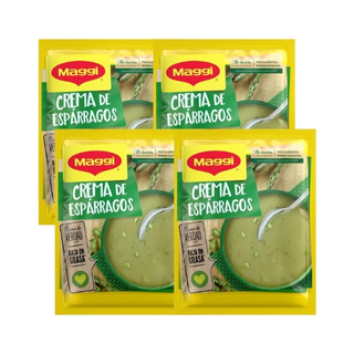 Crema Espárragos Maggi 66 Gramos 4 Pack.