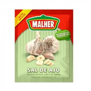 Sal de ajo malher 6 pack 6 gramos
