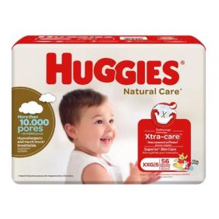 Pañales Huggies Natural Care XXG Big Pack, 54 Uds.