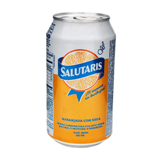 Salutaris Naranjada Lata 355 ml.