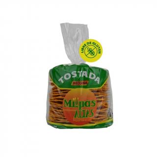 Tostada de maíz mediana Milpas Altas 460gr