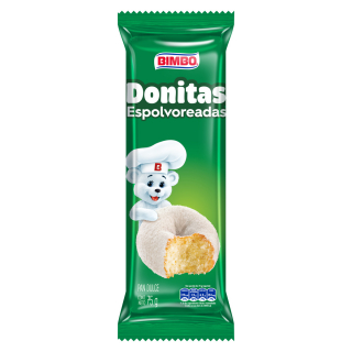 Donas Espolvoreadas 3 un. 75 gr.