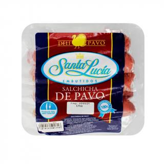 Salchicha de Pavo Santa Lucia 454g