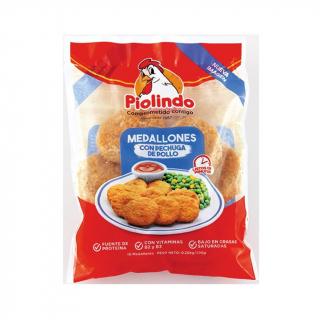 Medallones con pechuga de pollo Pio Lindo 6 unidades 