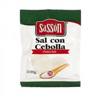 Sal de cebolla en polvo Sassón 55g