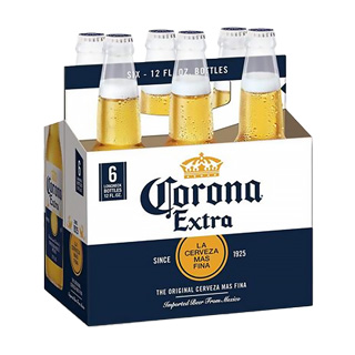 Cerveza Corona botella 12 oz 6 pack