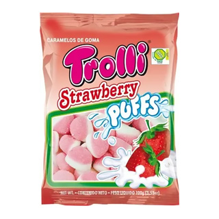 Trolli Strawberry Puff 100 gr.