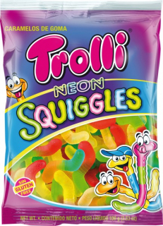 Trolli Gomitas Neon Squiggles 100 gr.