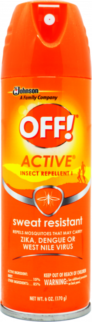 Off Repelente de mosquitos active sport 6 Oz