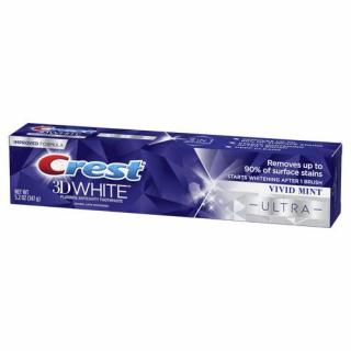 Crema dental 3D white advanced whitening crest  147 gramos