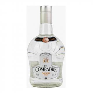 Tequila El Compadre Reposado Cristalino 750 ml