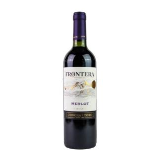 Vino tinto merlot Frontera 750ml