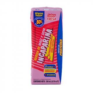 Incaparina lista para tomar sabor fresa 200ml