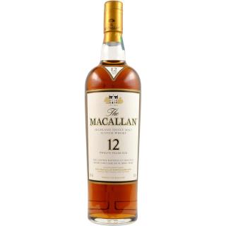 Whisky Macallan 12 Años Sherry Oak Single Malt Escocés 700ml