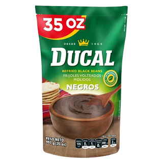 Frijol negro doy pack molido ducal 35oz