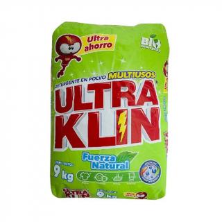Detergente polvo Ultra Klin Fuerza Natural 9 kg