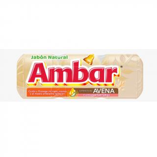 Jabón De Bola Ambar Avena 3 Pack 1140 gr.