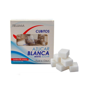 Azucar Blanca Teluma 50 cubos  4 gramos