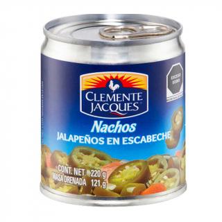 Nachos de chile jalapeño Clemente Jacques 220 g