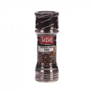Pimienta negra entera con molinillo sasson 45gr