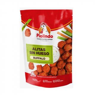 Pio Lindo Alitas Sin Hueso Buffalo 340 gr.