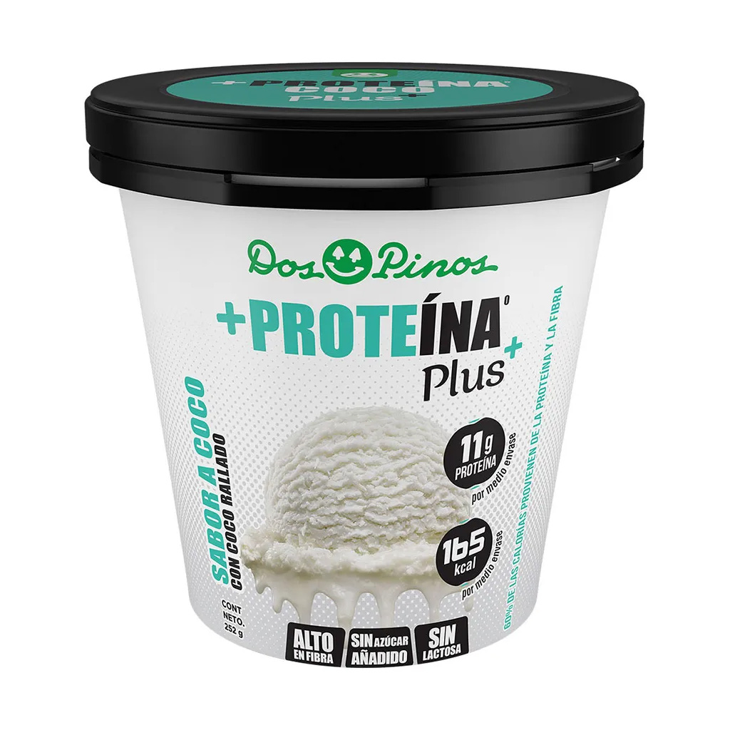 Helado Proteina Coco Dos Pinos 252 gramos