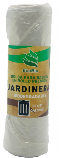 Bolsa para basura de Jardin EcoBio capacidad de 50 a 55 galones