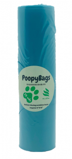 Bolsa biodegradable para desechos de mascotas 25 unidades por bolsa