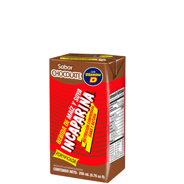 Incaparina sabor chocolate 200 ml
