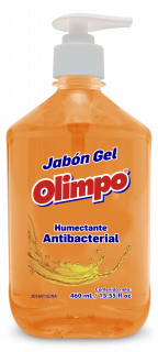 Jabón liquido Olimpo antibacterial 460 ml