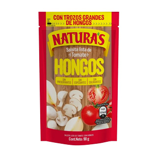 Salsa De Tomate Con Hongos Naturas 100 gr.
