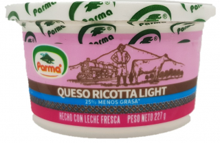 Queso Ricotta Light Parma 227 gr.