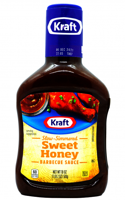 Salsa Barbacoa Honey Kraft bbq 18oz
