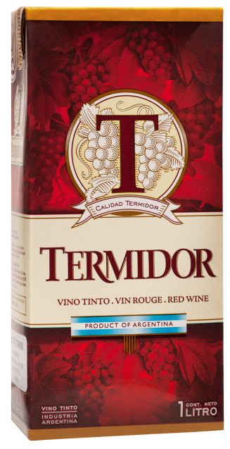 Vino tinto Termidor para cocinar tetrabrick 1 L