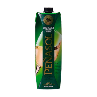 Vino Airen Blanco Seco Peñasol para Cocinar 1 Litro