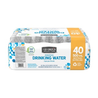 Members Selection Agua Purificada 40 unidades 500 ml