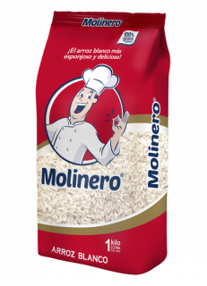 Arroz blanco Molinero bolsa de 1kg