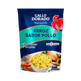 Arroz sabor pollo Gallo Dorado 250 g