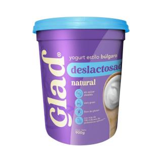 Yogurt Natural Deslactosado 0 Grasa Glad 900 gr.