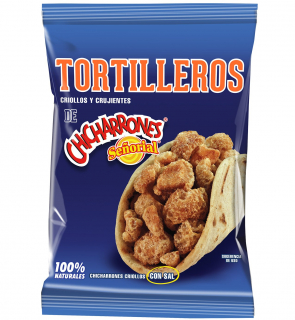 Chicharrones Tortilleros Con Sal Señorial 150 gr.