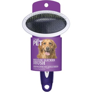 Conair Pet Cepillo Mediano Mascota para Piel Suelta y Enredos 1 UN
