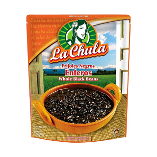 Frijol parado negro La Chula 4 lb
